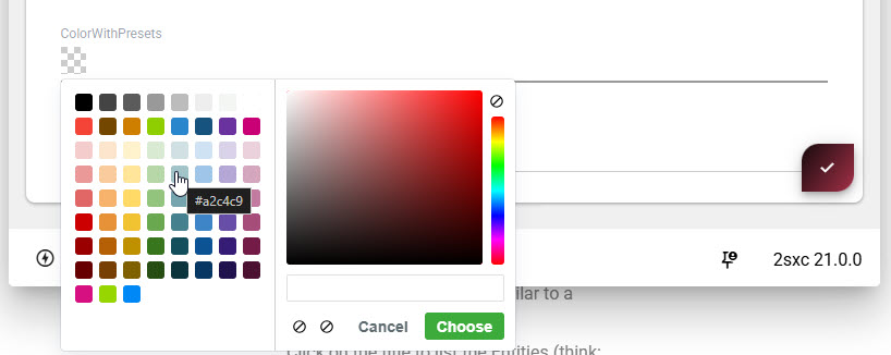Color Picker Spectrum Example